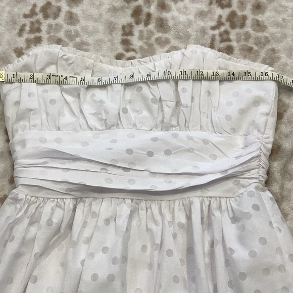 ARDEN B Feminine Strapless White Dress, Size M - Picture 10 of 11